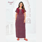 Pranjul Cotton Nighty 1416
